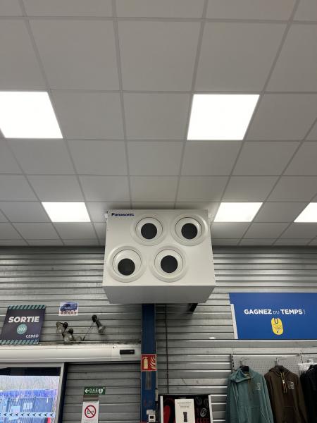 Installation d’un système de climatisation / chauffage pour professionnels dans les Hauts-de-France