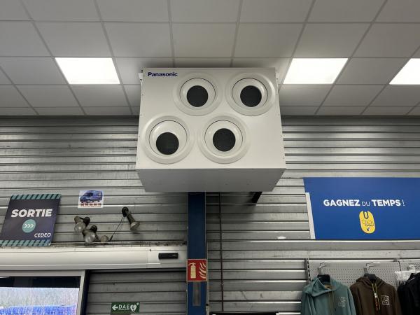 Installation d’un système de climatisation / chauffage pour professionnels dans les Hauts-de-France