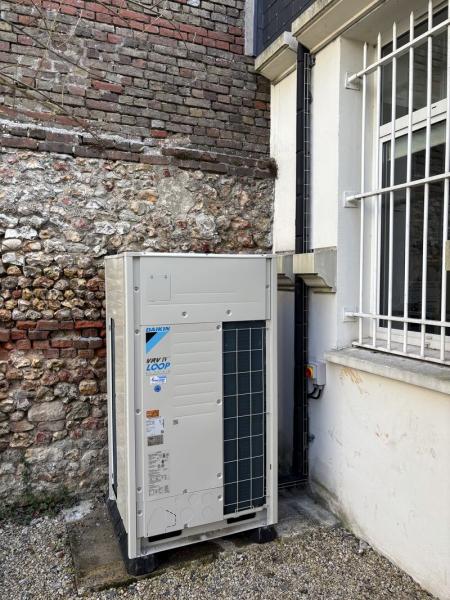 Mise en service d’une climatisation réversible à Honfleur