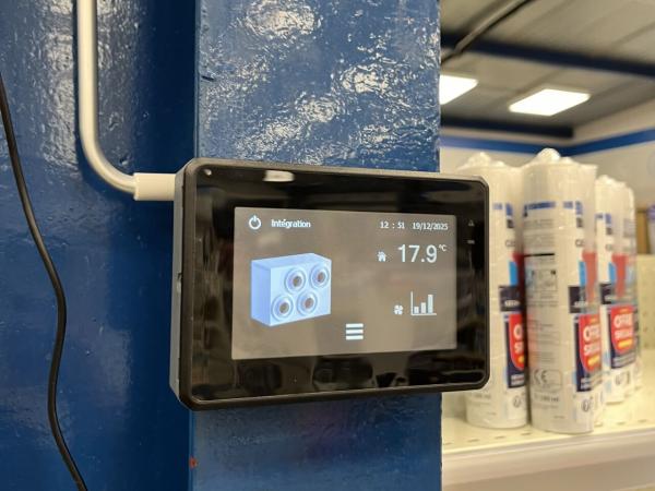 Commande à distance de la température pour locaux professionnels  - Normandie
