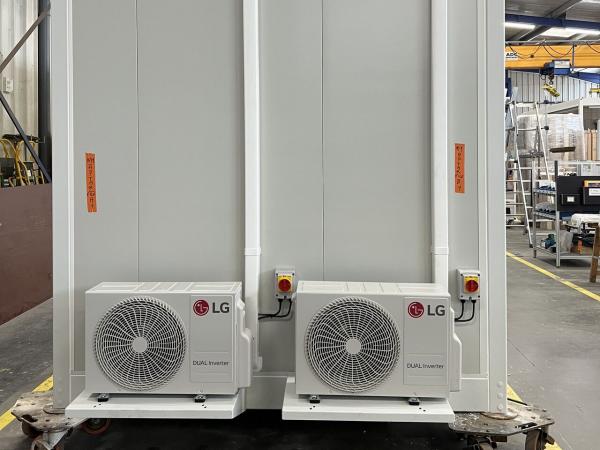 Climatisation bâtiments modulaires